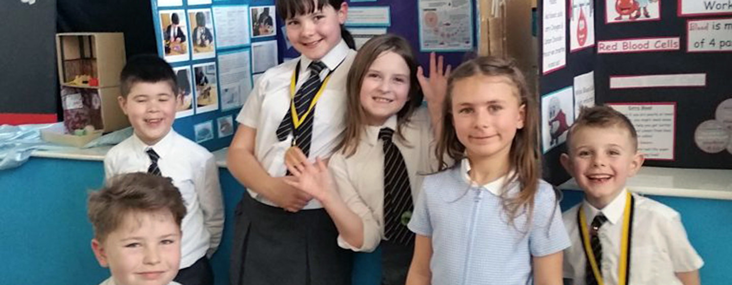 tenterfields primary academy students win gold at science fair